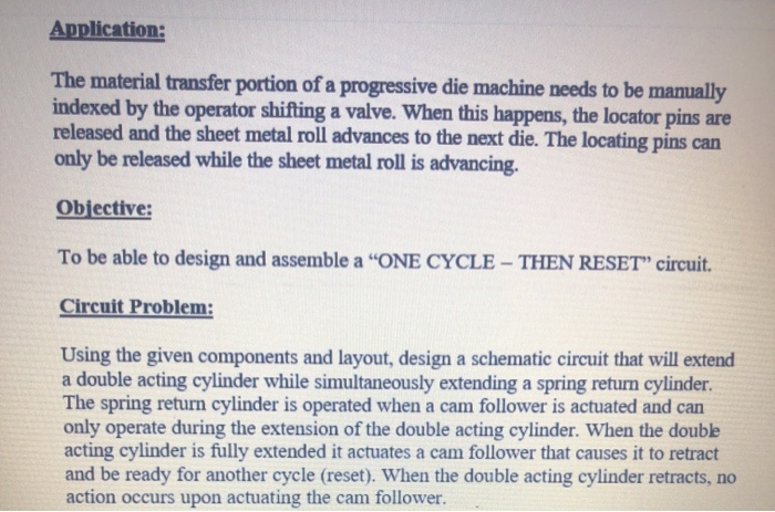 Transfer Portion Solved Application: The material transfer portion of a | Chegg.com
