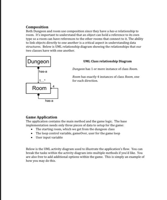 Solved 1 of 7 Homework 5: Adventure Game - Object Oriented | Chegg.com
