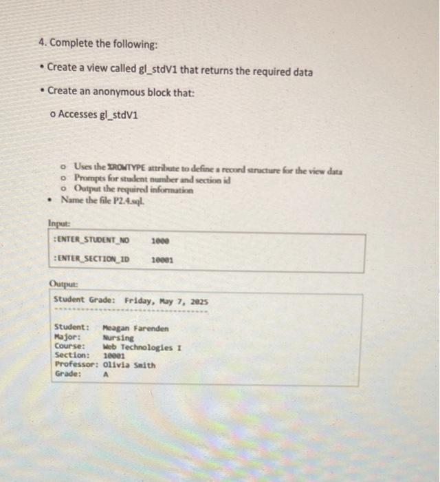 Solved 2. Create an anonymous block that declares a numeric | Chegg.com
