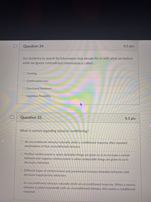 Solved Question 26 0.5 pts If for the same problem described | Chegg.com