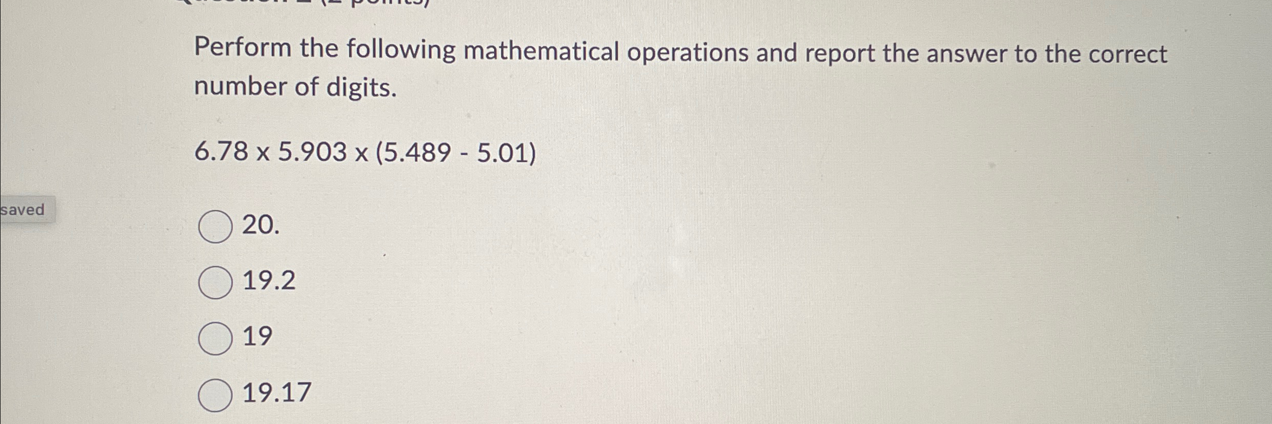 Solved Perform the following mathematical operations and | Chegg.com