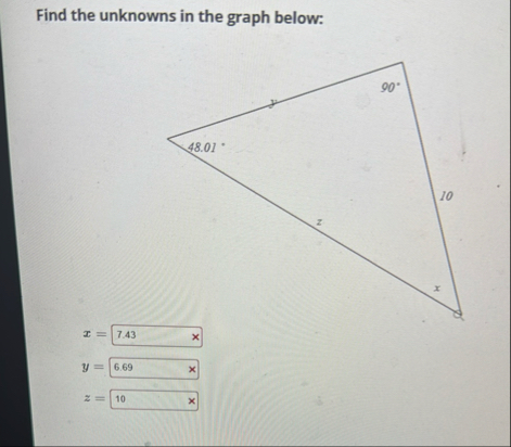 Solved Note: Triangle may not be drawn to scale.Suppose a=6 | Chegg.com