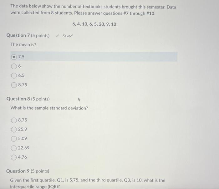 Solved QUESTION 7 5 points Save Answer Provide an