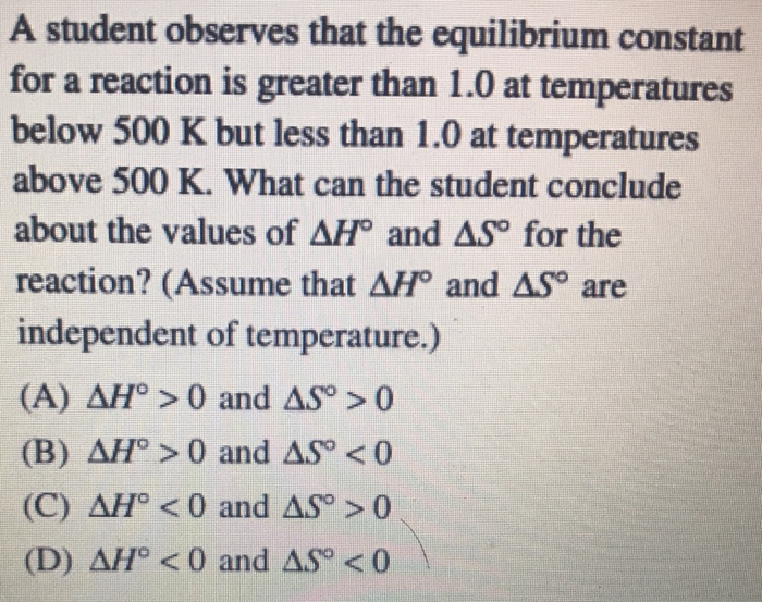 solved-a-student-observes-that-the-equilibrium-constant-for-chegg