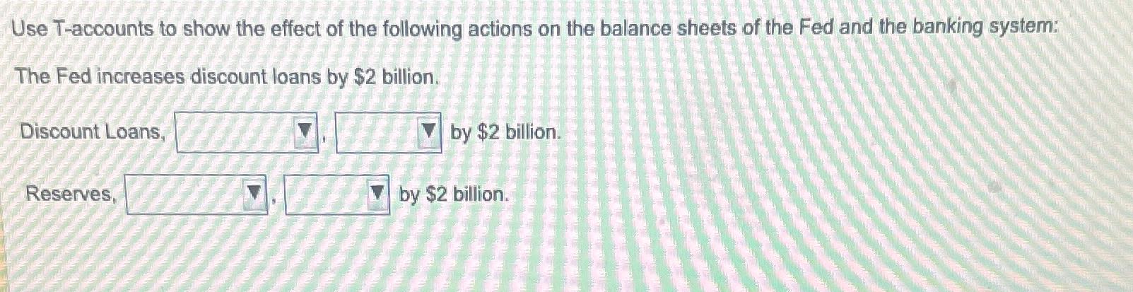 Solved Use T-accounts to show the effect of the following | Chegg.com