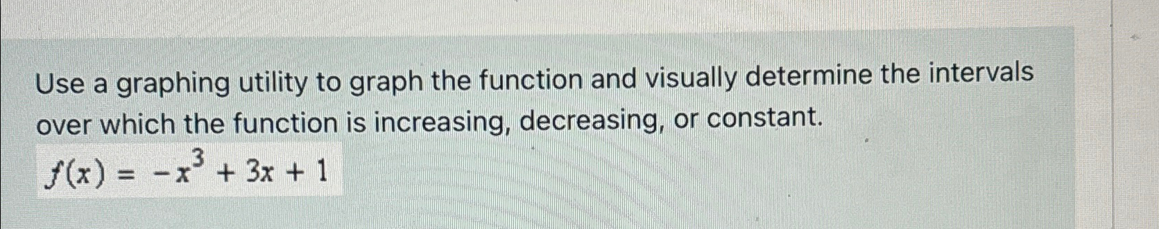 Use a graphing utility to graph the function and | Chegg.com
