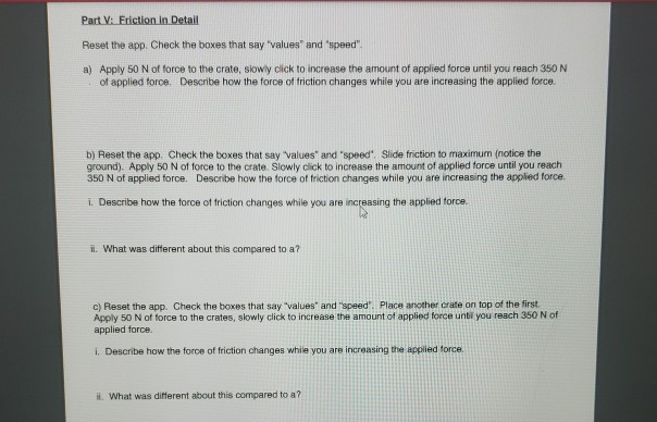 solved-part-v-friction-in-detail-reset-the-app-check-the-chegg