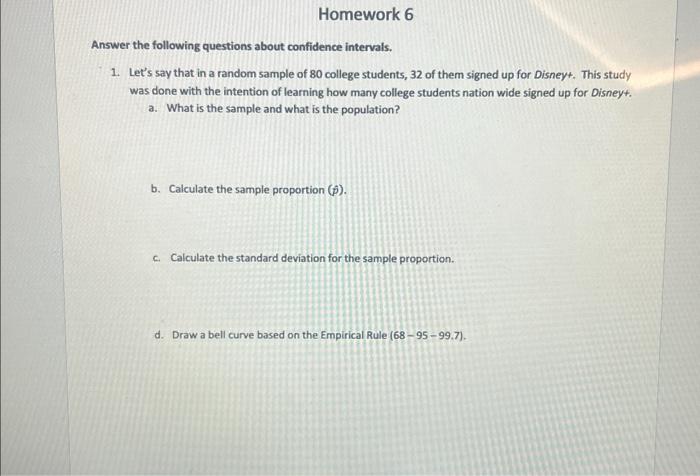 Solved Answer the following questions about confidence | Chegg.com
