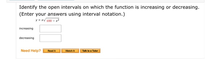 Solved Identify the open intervals on which the function is | Chegg.com