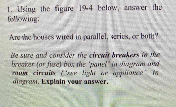 Solved 1. Using the figure 19-4 below, answer the following: | Chegg.com