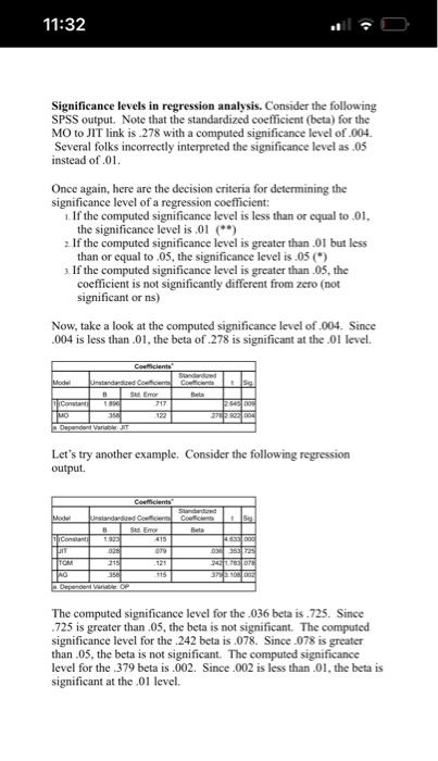 Solved b. Complete a simple linear regression analysis with | Chegg.com