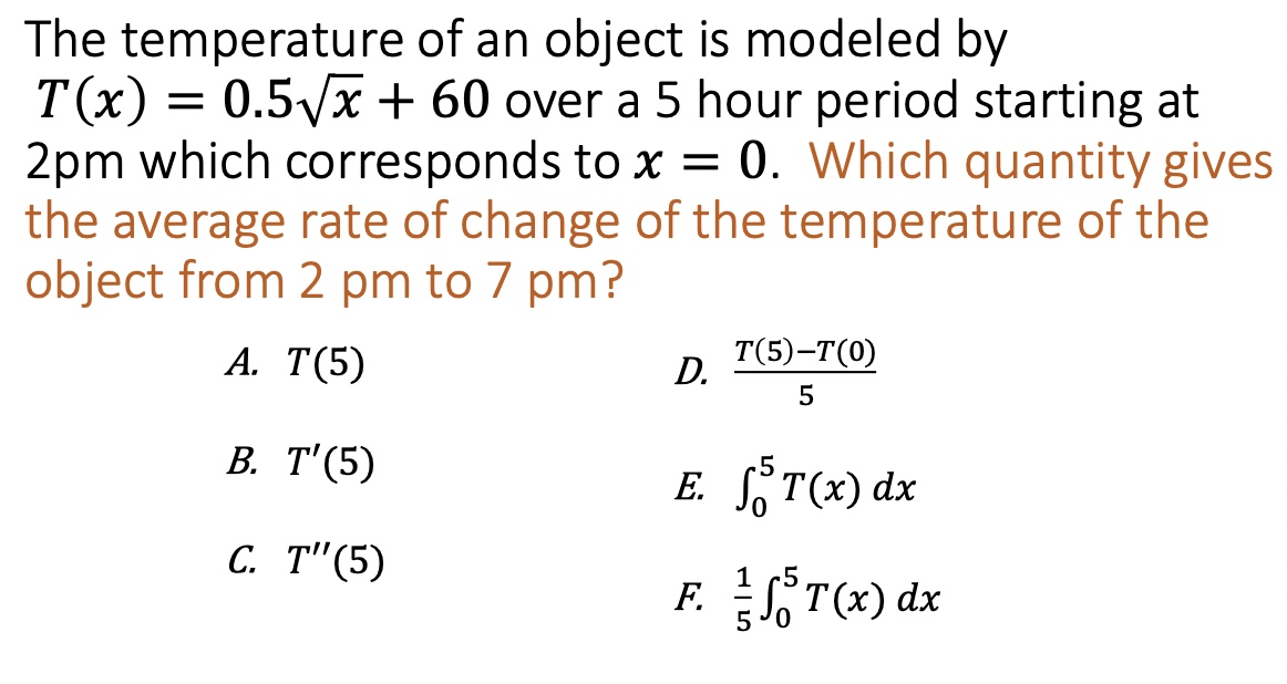 Solved The temperature of an ﻿object is ﻿modeled | Chegg.com