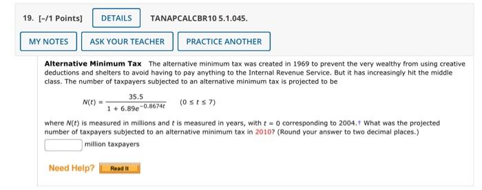 Solved Alternative Minimum Tax The alternative minimum tax | Chegg.com