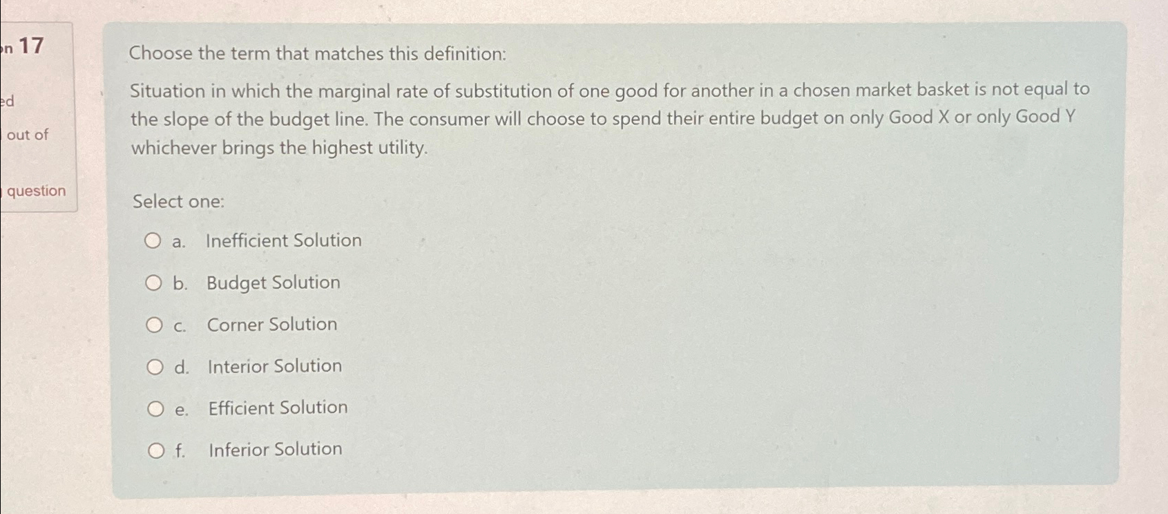 Solved Choose the term that matches this | Chegg.com