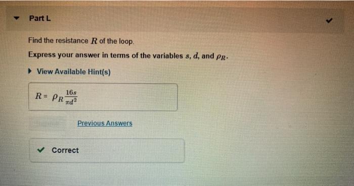 Solved Part N Use your previous results to find an | Chegg.com