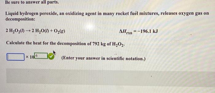 Solved Enter your answer in the provided box. Ethylene CH