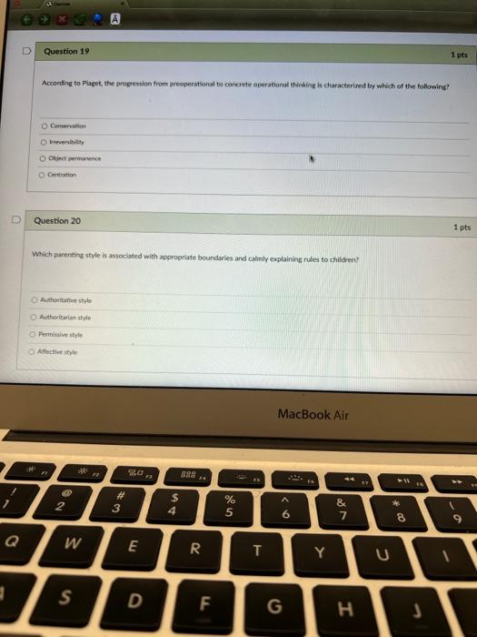 Solved D Question 17 1 pts Which reflex orients an intent to | Chegg.com