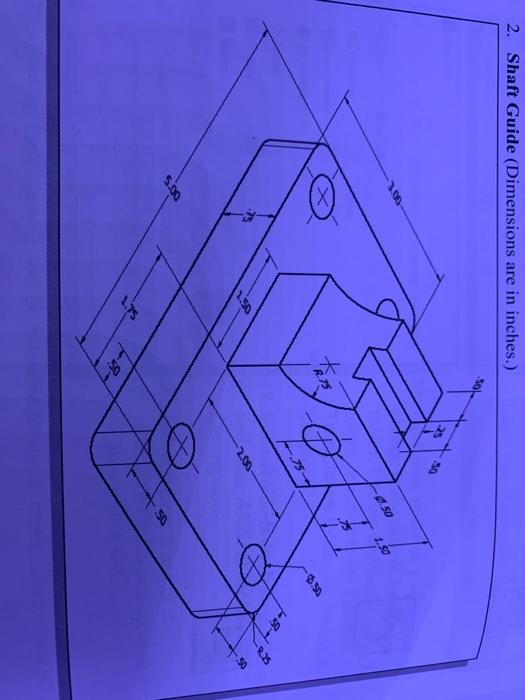 Solved solidworks question need to find weight of part as | Chegg.com