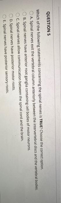 Solved Questions Which Of The Following Statements | Chegg.com