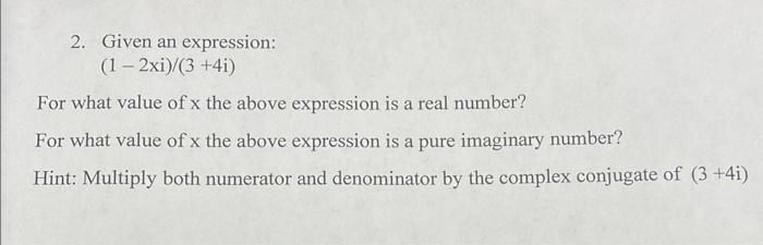 value of expression 1 2 3 4 5 is