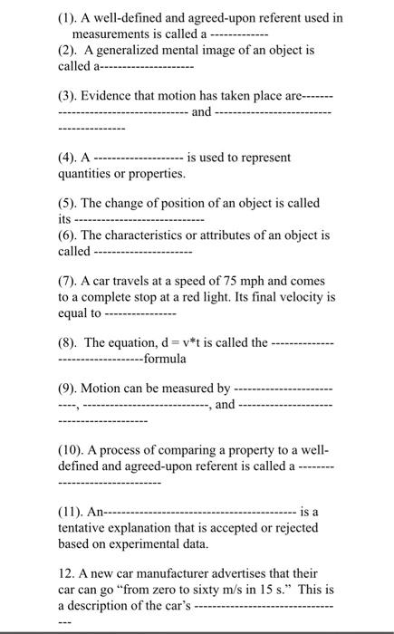 solved-1-a-well-defined-and-agreed-upon-referent-used-in-chegg