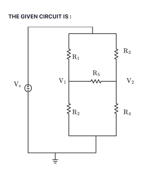 Solved THE RIVIEN CIDPIIIT IC . | Chegg.com