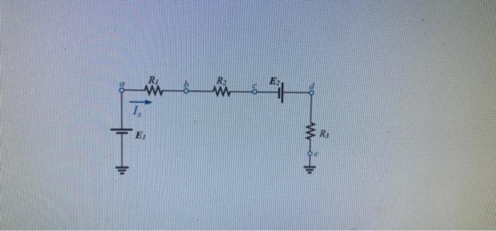 Solved V Refer to the circuit of Figure below where E1=100 | Chegg.com