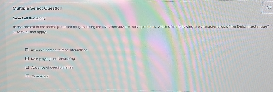 Solved Multiple Select QuestionSelect all that applyIn the | Chegg.com