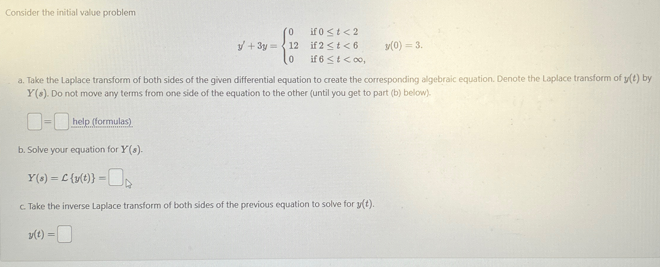 Solved Consider the initial value | Chegg.com