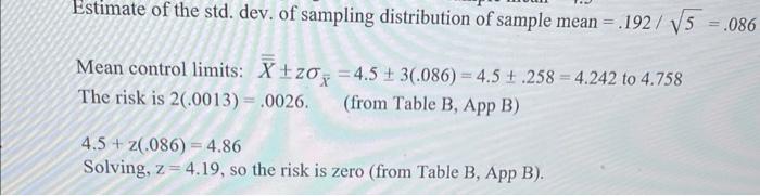 Solved d) we sampling distribution of the sample mean. d) | Chegg.com