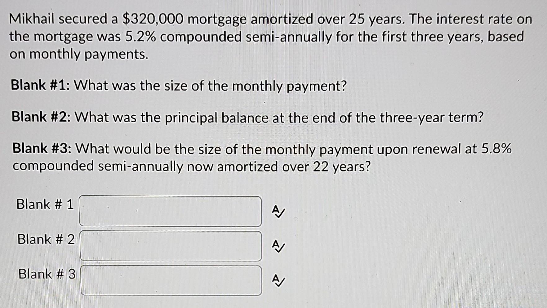 320000 mortgage payment