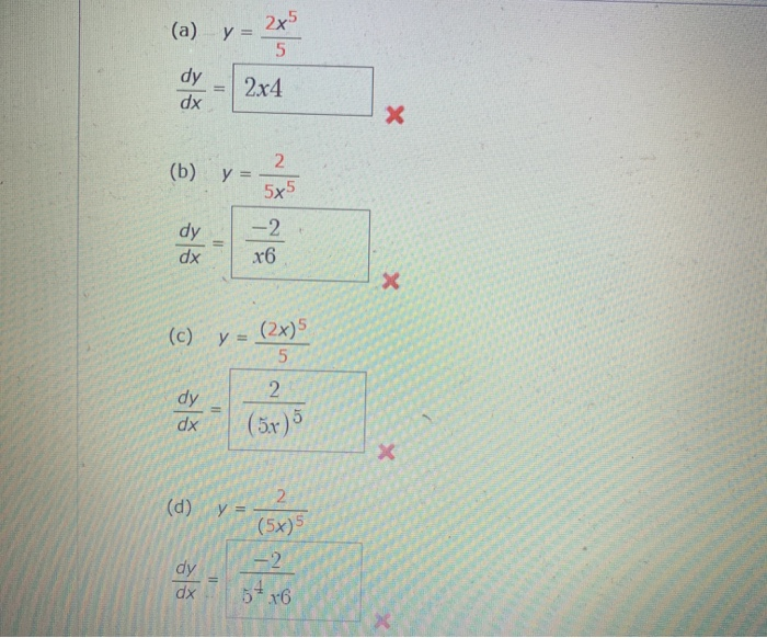 second derivative of x 2 y 2 5