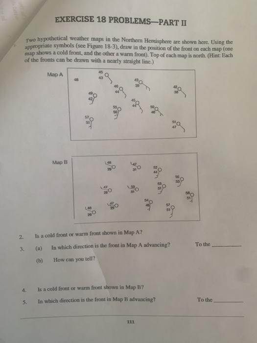 Solved EXERCISE 18 PROBLEMS-PART I The Following Questions | Chegg.com