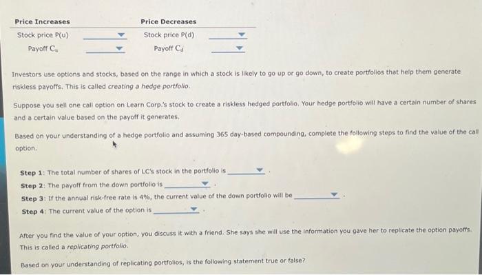 Solved 3. Option pricing model - Binomial approach Learn | Chegg.com