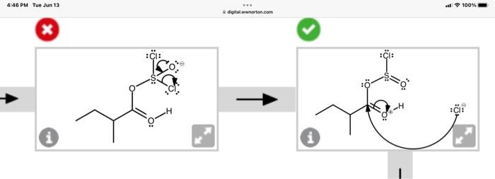 Solved The reaction of a carboxylic acid and thionyl | Chegg.com