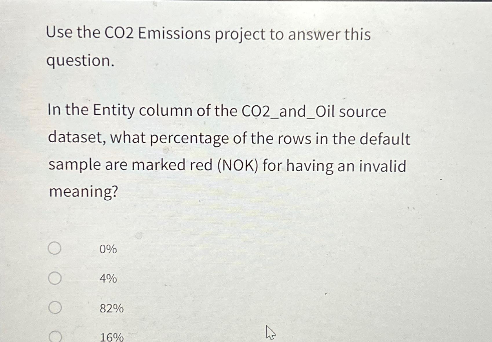 Solved Use the CO2 ﻿Emissions project to answer this | Chegg.com