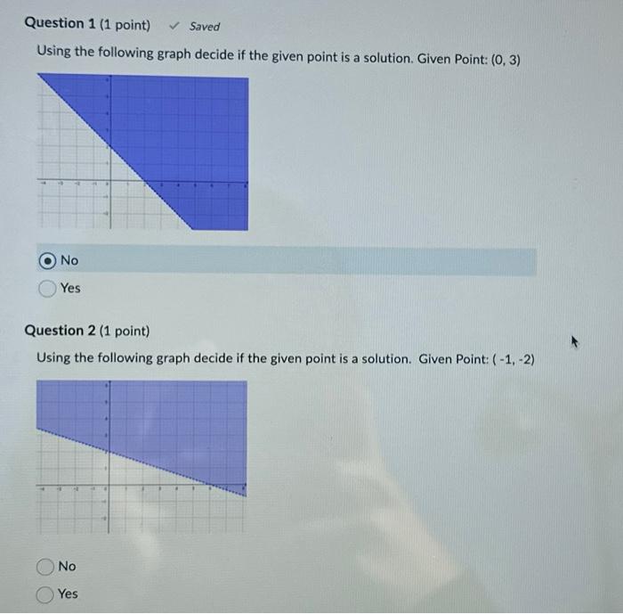 Solved Question 1 (1 point) Saved Using the following | Chegg.com