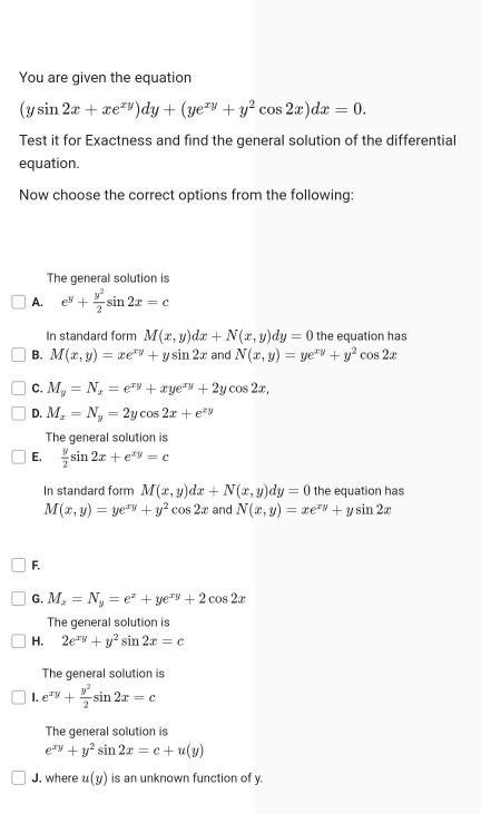 Solved You Are Given The Equation 4 Sin 2x 3e24 Ge Chegg Com