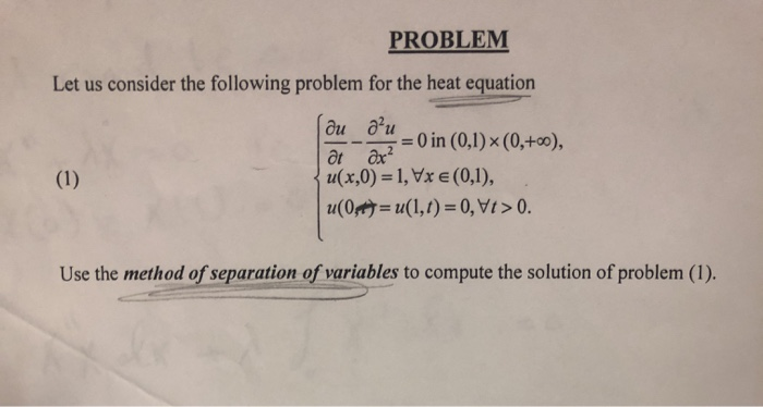 Solved PROBLEM Let us consider the following problem for the | Chegg.com