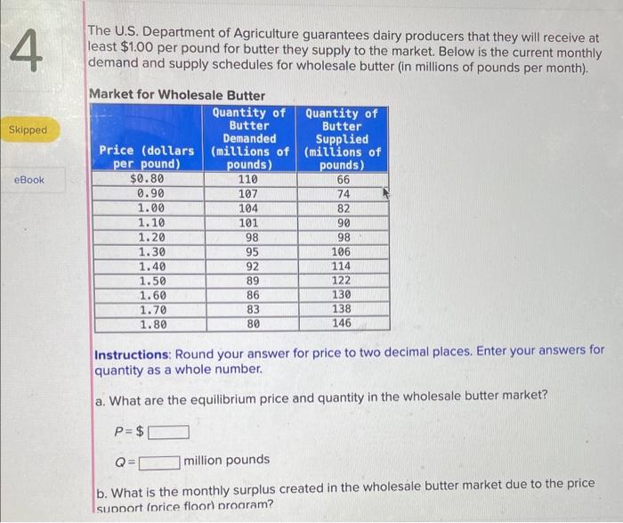 solved-the-u-s-department-of-agriculture-guarantees-dairy-chegg