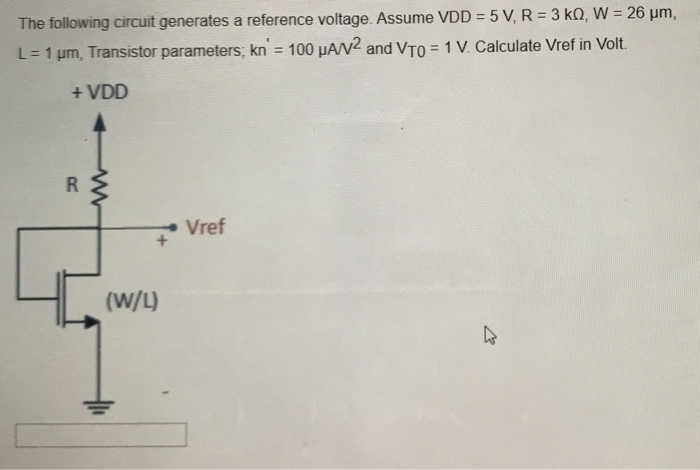 Solved 1000 And The Following Figure Shows An MOS Transistor | Chegg.com