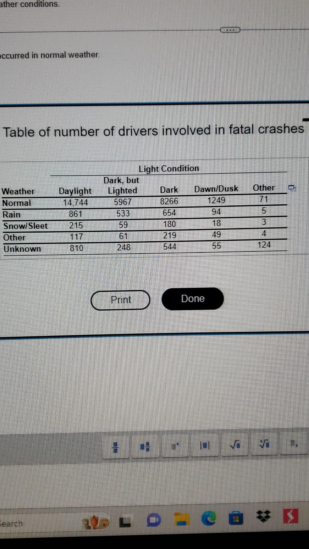 Solved full question questions fatal car crashes in | Chegg.com