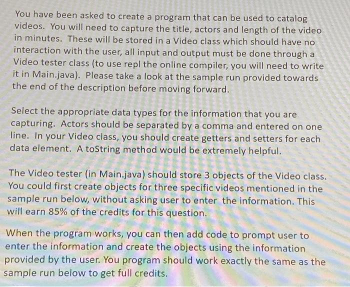 Solved You have been asked to create a program that can be | Chegg.com