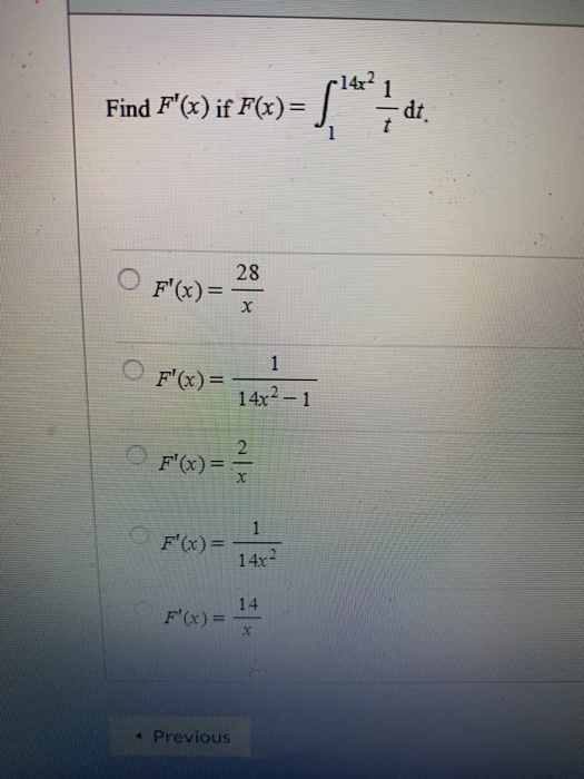Solved Find B If F X S O F X 28 O F 14x Chegg Com
