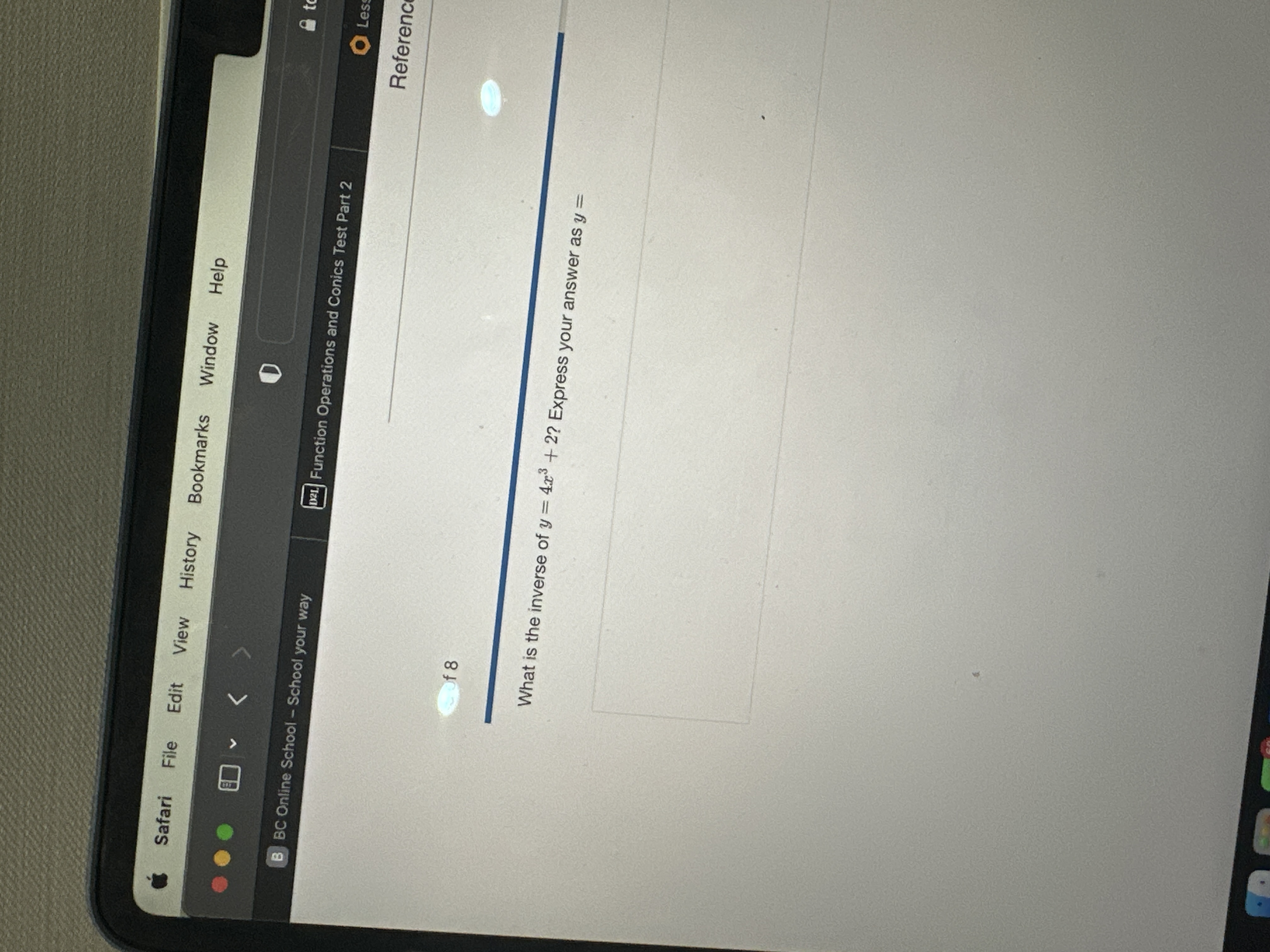 solved-what-is-the-inverse-of-y-4x3-2-express-your-answer-chegg
