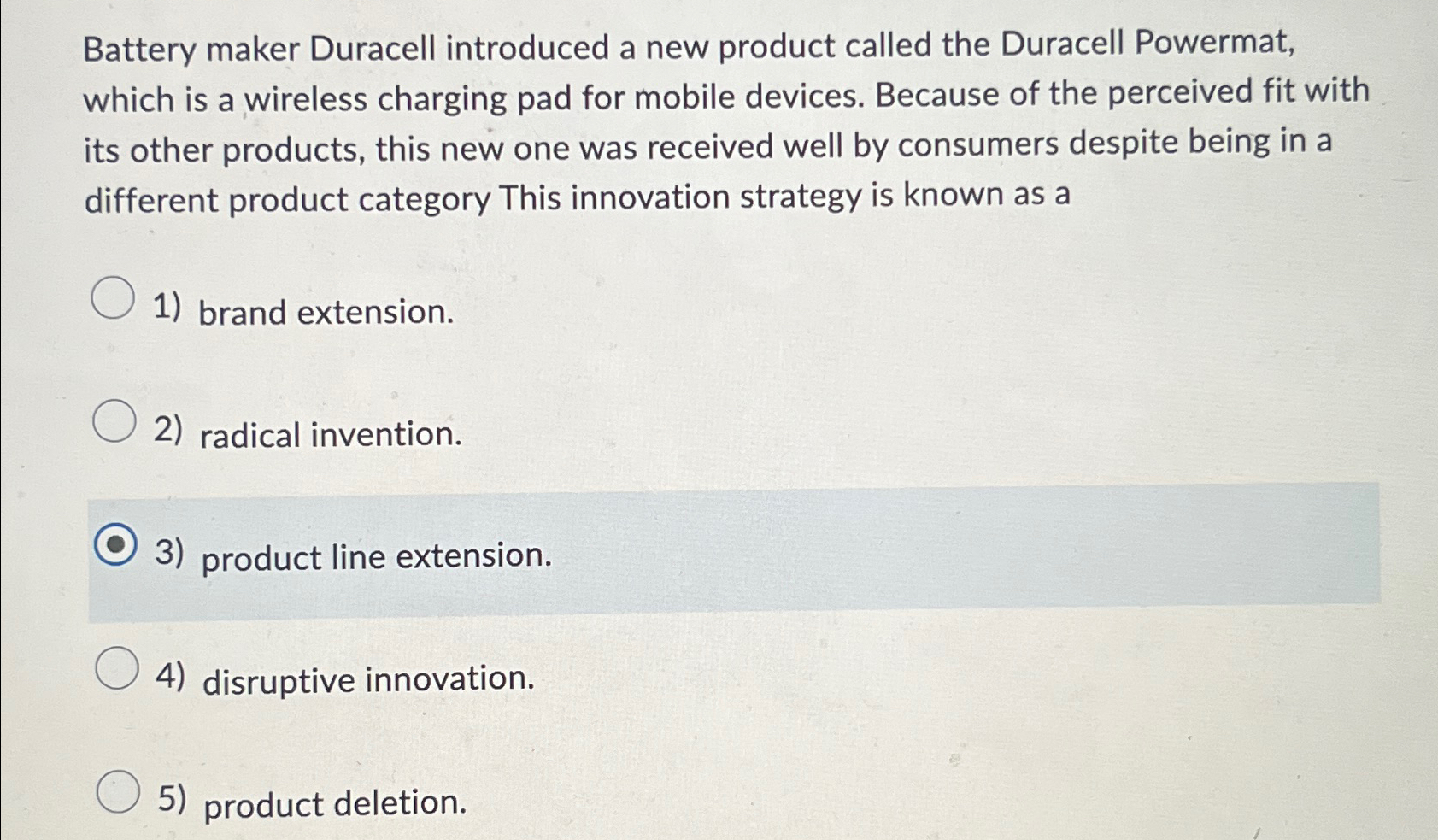 Solved Battery maker Duracell introduced a new product