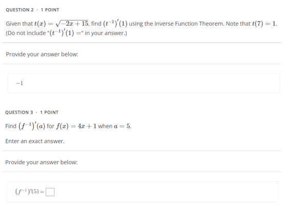 Solved Can you help me with questions 2 ﻿and 3 | Chegg.com