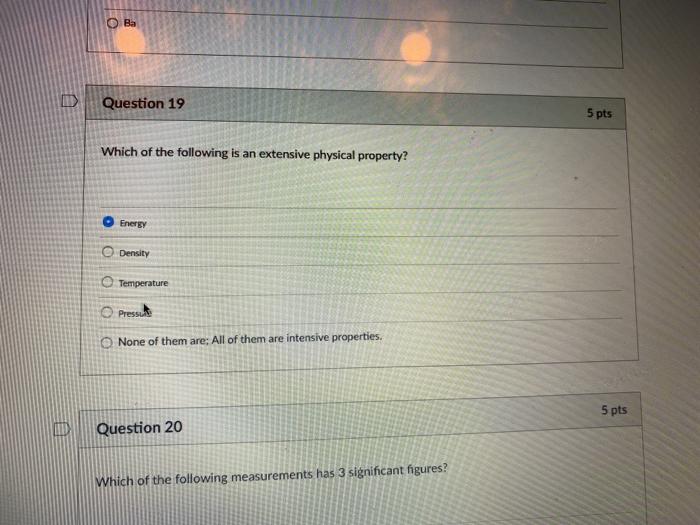 Solved Ba Question 19 5 pts Which of the following is an | Chegg.com