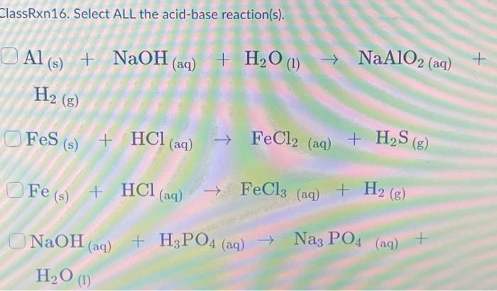 HCl + NaAlO2 + H2O: Phản Ứng Hóa Học Tạo Kết Tủa Al(OH)3 và NaCl