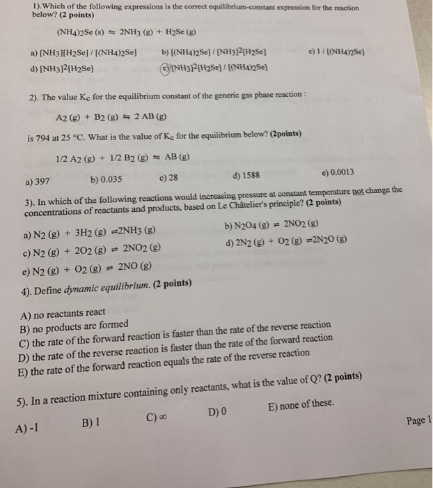 Which Of The Following Expressions Is Correct Solved 1). Which of the following expressions is the correct | Chegg.com